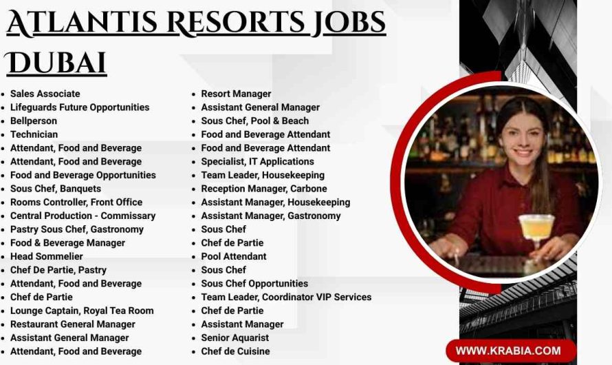 Atlantis Resorts Jobs Dubai