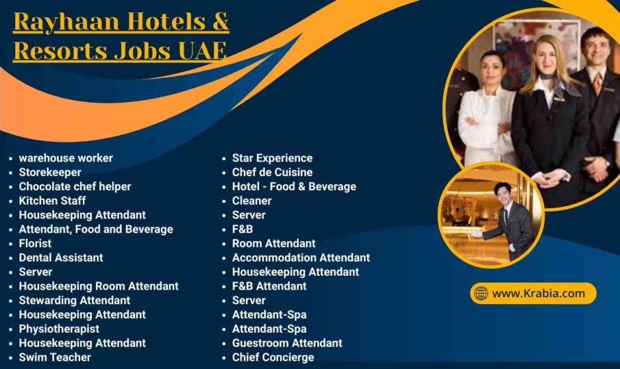 Rayhaan Hotel Jobs UAE