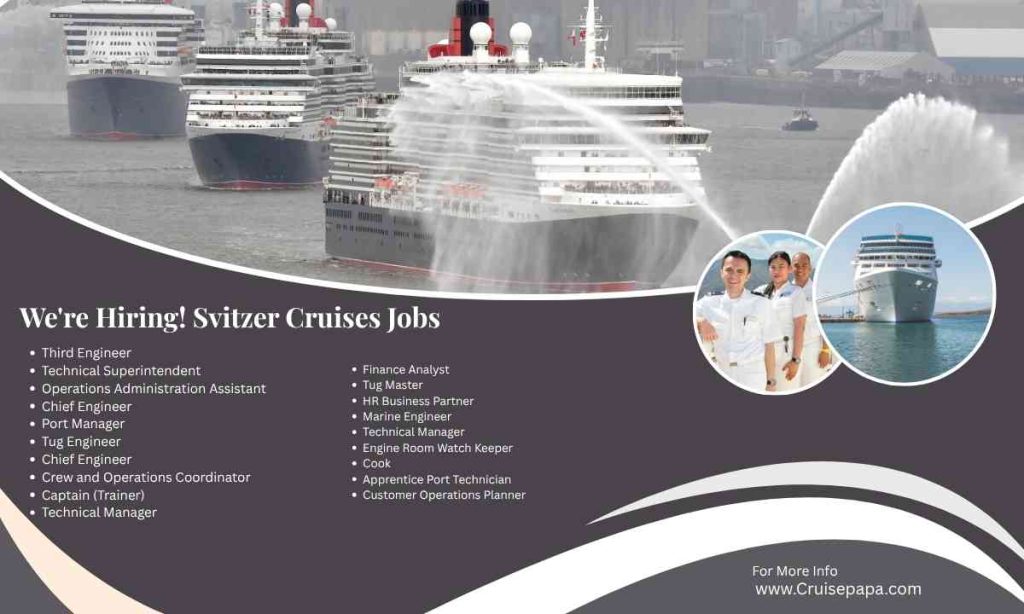 We're Hiring! Svitzer Cruises Jobs