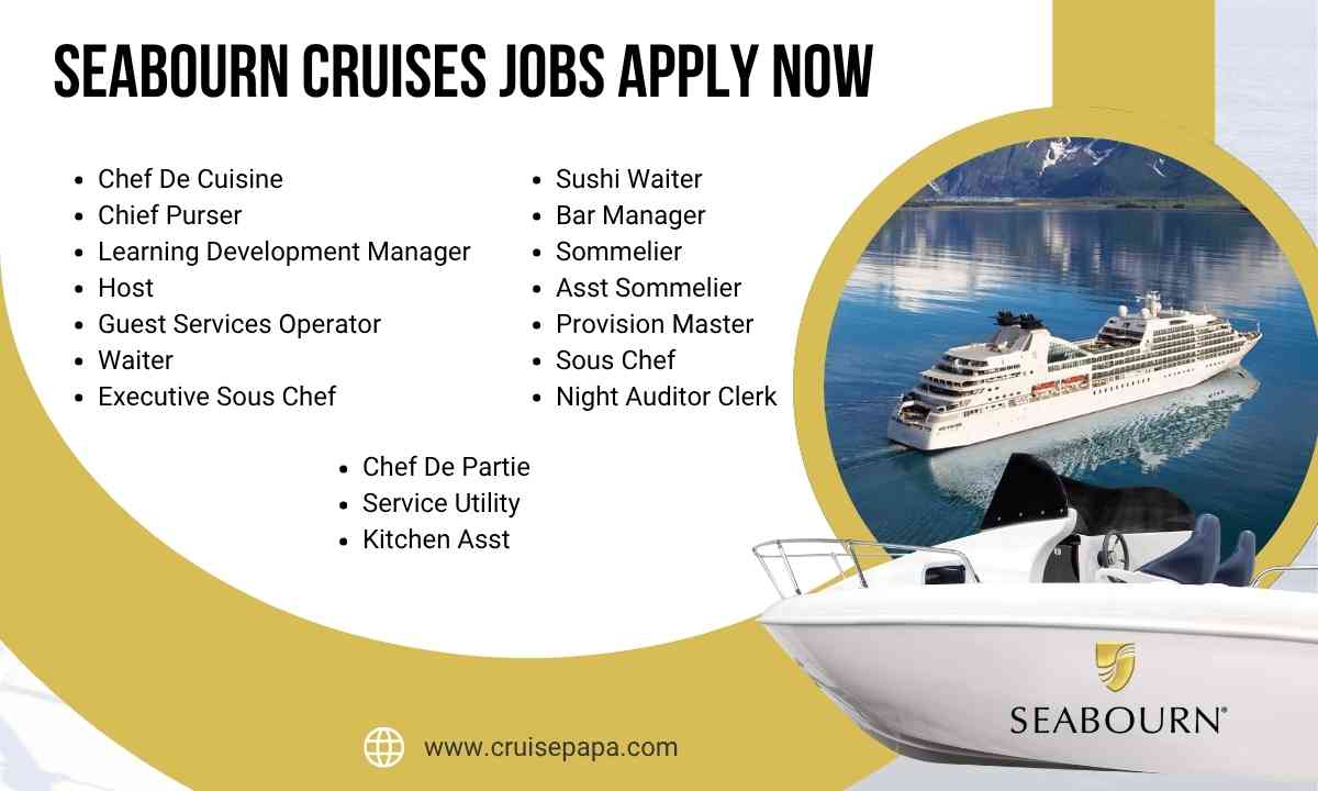 Elevate Your Career at Sea with Seabourn Cruise Line