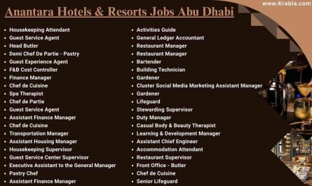Anantara Hotels & Resorts Jobs Abu Dhabi